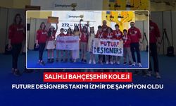 36 takım arasında zirve Salihli Bahçeşehir Koleji’nin: Future Designers İzmir’de şampiyon!