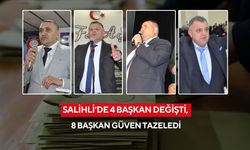 Salihli’de esnaf odalarında değişim: 4 başkan gitti, 8 başkan güven tazeledi