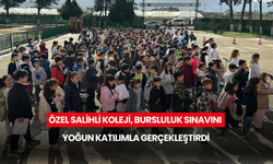 Özel Salihli Koleji, bursluluk sınavını yoğun katılımla gerçekleştirdi
