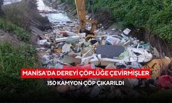 Dereden 150 kamyon çöp çıktı, görenler şaşkına döndü