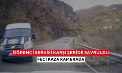 Direksiyon hakimiyetini kaybetti, karşıdan gelen araca çarptı... | Kaza anı saniye saniye kameraya yansıdı