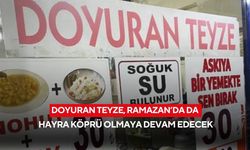 Doyuran Teyze, Ramazan’da da hayra köprü olacak