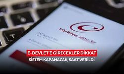 e-Devlet’e girecekler dikkat: Sistem kapanacak, saat verildi