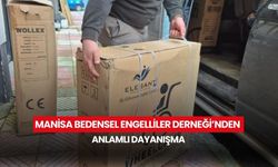 Manisa Bedensel Engelliler Derneği’nden anlamlı dayanışma