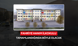 Fahriye Hanım İlkokulu tamamlandığında böyle olacak