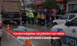 Feci kaza güvenlik kamerasında! Kamyon altında kalan 86 yaşındaki adam olay yerinde hayatını kaybetti...