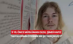 Finlandiyalı genç Haldun As-Sanaa, 5 yıl önce müslüman oldu... Ramazan öncesi 22 yaşında hafız oldu ve teravih kıldırmaya başladı