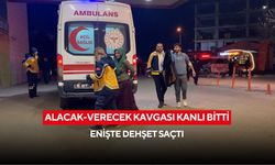 Gece yarısı bıçaklı hesaplaşma! Öfkeli enişte evi kana buladı