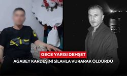 Gece yarısı dehşet: Ağabey kardeşini silahla vurarak öldürdü