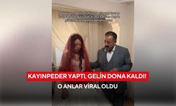 Gelin çıkarma töreninde yaşananlar sosyal medyada viral oldu!