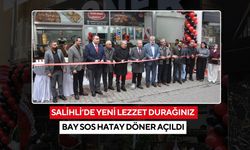 Salihli’de yeni lezzet durağınız Bay Sos Hatay Döner açıldı
