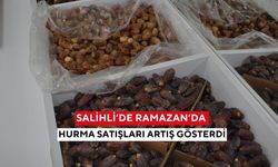 Salihli’de Ramazan’da hurma satışları artış gösterdi