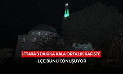 İftara 3 dakika kala ortalık karıştı! İlçe bunu konuşuyor