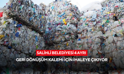 Salihli Belediyesi 4 ayrı geri dönüşüm kalemi için ihaleye çıkıyor