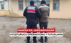 Manisa’da jandarmadan uyuşturucu operasyonu: 1 tutuklama