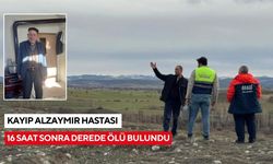 Kayıp alzaymır hastası 16 saat sonra derede ölü bulundu