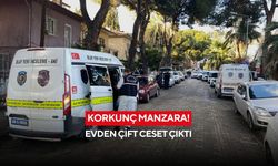 Korkunç manzara! Evden çift ceset çıktı