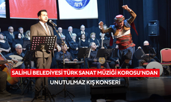 Salihli Belediyesi Türk Sanat Müziği Korosu’ndan unutulmaz kış konseri