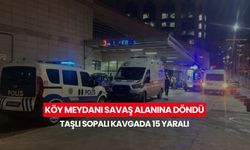 Köy meydanında başlayan tartışma faciaya dönüştü...' 15 yaralı, 10 gözaltı'