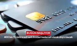 Kredi kartı limitlerinde yeni dönem: Gelire göre hesaplama resmen yürürlükte