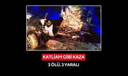 Katliam gibi kaza: 3 ölü, 3 yaralı