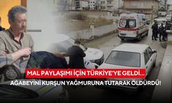 Mal paylaşımı için Türkiye’ye geldi… Ağabeyini kurşun yağmuruna tutarak öldürdü!