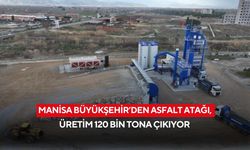 Manisa Büyükşehir’den asfalt atağı, üretim 120 bin tona çıkıyor