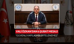 Manisa Valisi Özkan;: Afetlere hazırlık bir tercih değil, zorunluluktur...