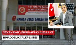 Özkan’dan Vergi Haftası mesajı ve 11 maddelik talep listesi