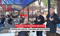 Manisa’da yağmur bereketi! Şükür hayrı yapıldı...