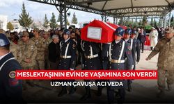Meslektaşının evinde yaşamına son verdi! Uzman çavuşa acı veda