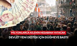 Milyonlarca ailenin hesabına yatacak | Devlet yeni destek için düğmeye bastı!