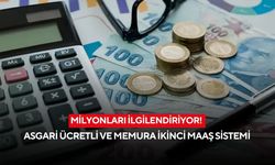 Milyonları ilgilendiriyor! Asgari ücretli ve memura ikinci maaş sistemi