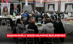 Başkan Nurlu ‘Sessiz kalmamız beklenemez’