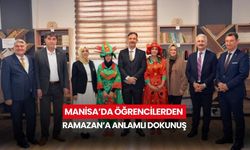 Manisa’da öğrencilerden Ramazan’a anlamlı dokunuş