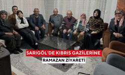 Sarıgöl’de Kıbrıs gazilerine Ramazan ziyareti