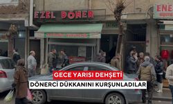 Önce tehdit sonra silahlı saldırı! Dönerci hedef alındı...