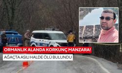 Ormanlık alanda korkunç manzara! Ağaçta asılı halde ölü bulundu
