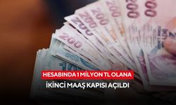 Parası olan yaşadı! Hesabında 1 milyon TL'si olana ikinci maaş kapısı açıldı