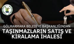 GÖLMARMARA BELEDİYE BAŞKANLIĞINDAN İLAN