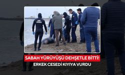 Sabah yürüyüşü dehşetle bitti! Erkek cesedi kıyıya vurdu