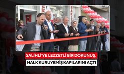 Salihli’ye lezzetli bir dokunuş, Halk Kuruyemiş kapılarını açtı