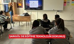 Sarıgöl’de eğitime teknolojik dokunuş