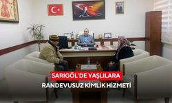 Sarıgöl’de yaşlılara randevusuz kimlik hizmeti