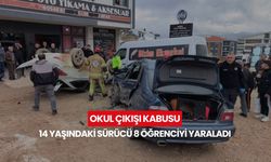 14 yaşında direksiyon başına geçti, okul çıkışı ortalık karıştı!