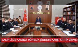 Salihli’de kadına yönelik şiddetle mücadele toplantısı yapıldı