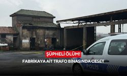 Şüpheli ölüm! Fabrikaya ait trafo binasında ceset