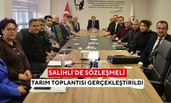 Salihli’de sözleşmeli tarım toplantısı gerçekleştirildi