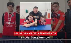 Salihli’nin yıldızları Manisa’da 4 yıl üst üste şampiyon!