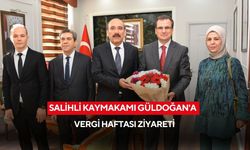 Salihli Kaymakamı Güldoğan'a Vergi Haftası ziyareti